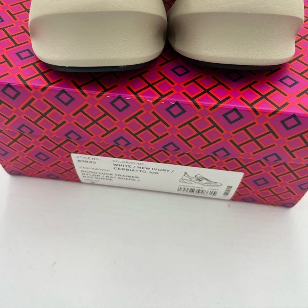 Women’s Tory Burch good luck trainer sneaker size 9